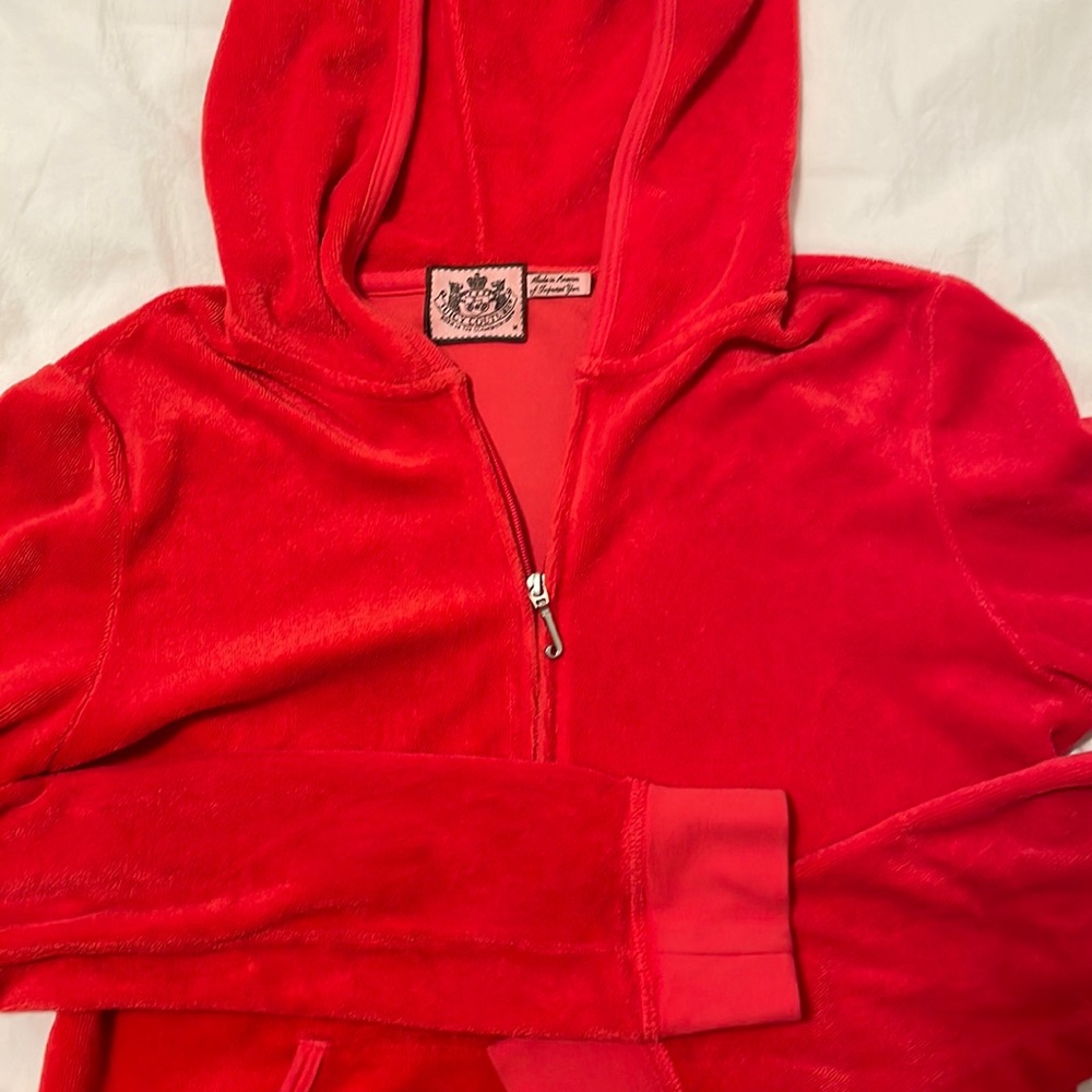 Original Red Juicy Zipup